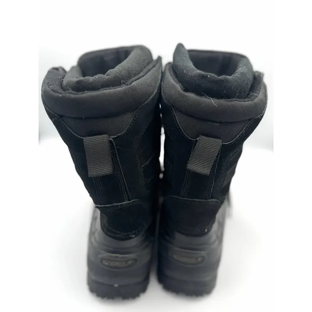 Thermo Lite Mens 9 Wide Winter Snow Boots Black Insulated Duck Weatherproof Warm